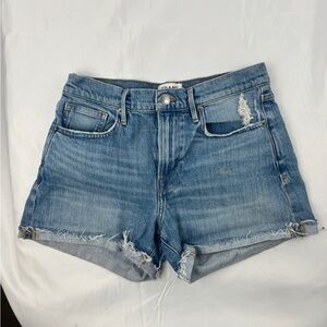 FRAME Le Brigette High-Rise Cut-Off Shorts – Size 27